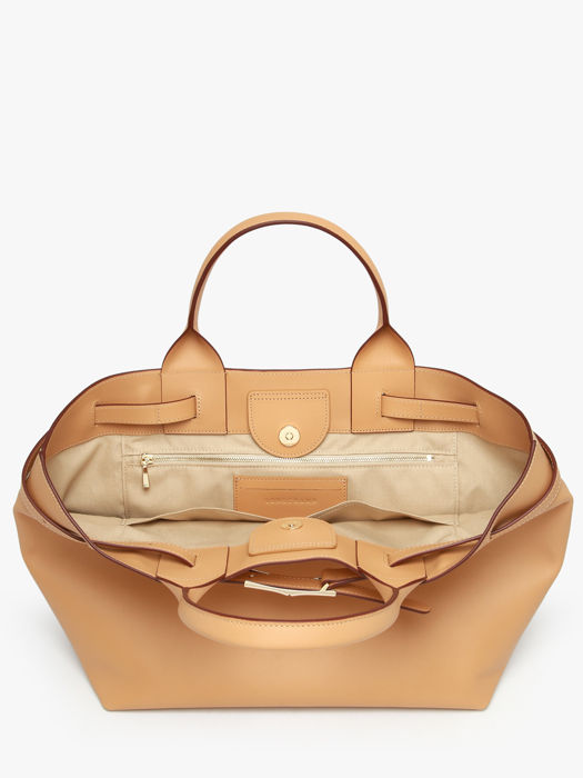 Longchamp Le roseau smart Handtas Beige